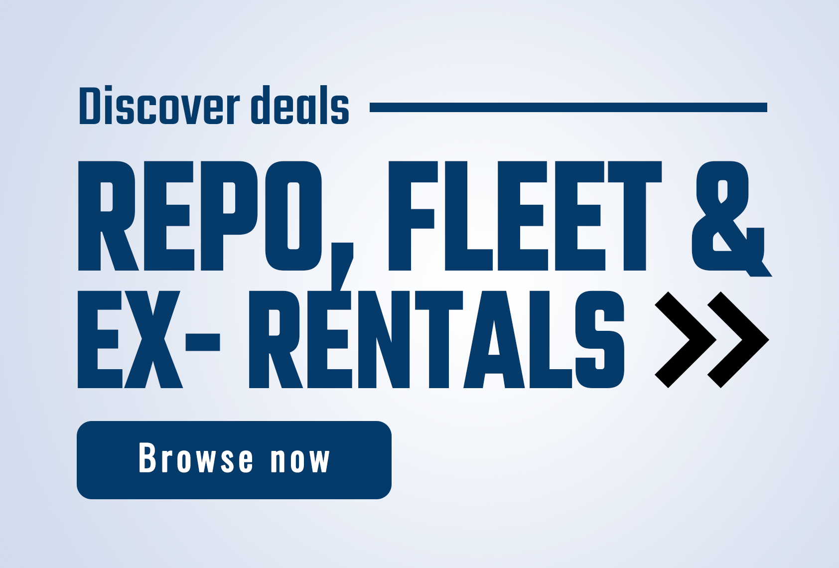 Repo Fleet Ex Rentals